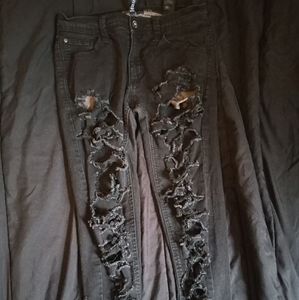 Cut up black X's jeans size 32 from h&m never wore